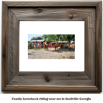 family horseback riding near me in Snellville, Georgia